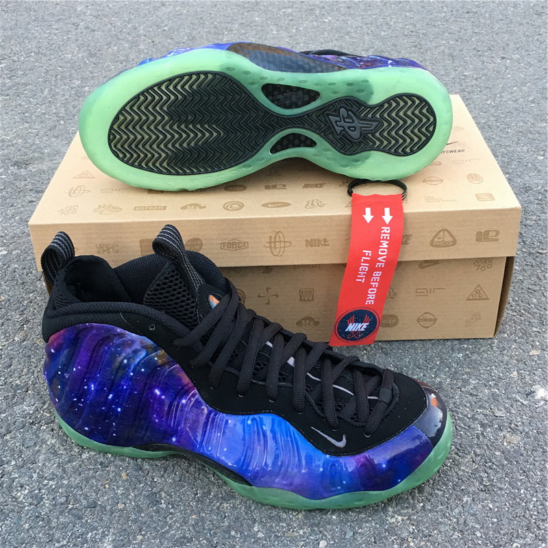 Authentic Nike Air Foamposite One Galaxy 1.0